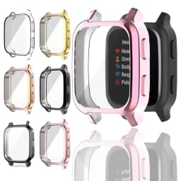 Case For Garmin Venu SQ2/SQ 2 Music TPU Full Screen Protector Protective Cover For Garmin Venu SQ Music Cases Shell Accessories