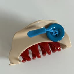 Funny Cheese Cute Grip clip Women's Button New High-Grade Design Barrettes Head Shark Clip Hair accessories