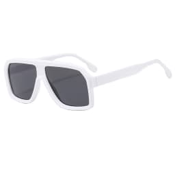 Retro Pilot Sunglasses for Men Fashion Gradient Luxury Shades for Women UV400 Outdoor Driving Square Sun Glasses