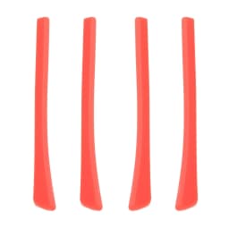 4 Count Eyeglasses Temple Tips Sleeve Soft Silicone Strong and Durable Lenghth 69mm Comfortable Lightweight Accessory Elastic