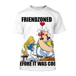 Hot selling new 3D printed T-shirt men's and women's cartoon T-shirt casual fashion hip-hop cool round neck short sleeved top