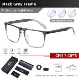 CLLOIO New Style Men Reading Glasses Women Fashion Anti Blue Ray Myopia Glasses Customizable Prescription Optical Eyewear Frames