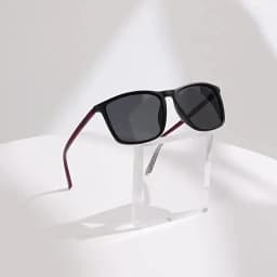 Sports Sunglasses for Men Polarized Comfortable Wear Square Sun Glasses Male Light Weight Eyewear Accessory with Origina UV400