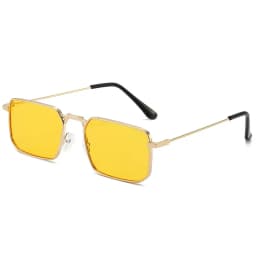 High Quality Rectangle Sunglasses Women Metal Frame Glasses Vintage Brand Square Sun Glasses for Men Shades Female Eyewear