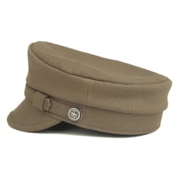 Wholesale Retro 2024 Navy Peaked Sailor Cap Men Women Spring Army Hat Male Canvas Grey Eagle Belt Locomotive Casquette