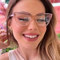 Fashion Variegated Cat-Eye Collision Flat Frame Glasses Anti-Blue Light Ins Style Eyeglasses Frames Trendy Leisure and Versatile