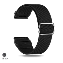20 22 26mm Elastic Woven Nylon Strap For Garmin Fenix 7X 7S Pro Instinct 2 S 2X TacTix 7 Descent G1 MK2 MK3 Enduro Quickfit Band