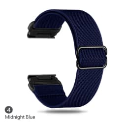 20 22 26mm Elastic Woven Nylon Strap For Garmin Fenix 7X 7S Pro Instinct 2 S 2X TacTix 7 Descent G1 MK2 MK3 Enduro Quickfit Band