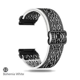 20 22 26mm Elastic Woven Nylon Strap For Garmin Fenix 7X 7S Pro Instinct 2 S 2X TacTix 7 Descent G1 MK2 MK3 Enduro Quickfit Band