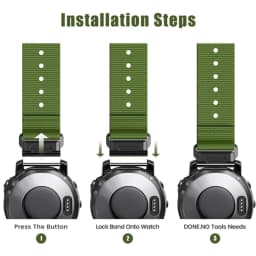 20 22 26mm Elastic Woven Nylon Strap For Garmin Fenix 7X 7S Pro Instinct 2 S 2X TacTix 7 Descent G1 MK2 MK3 Enduro Quickfit Band