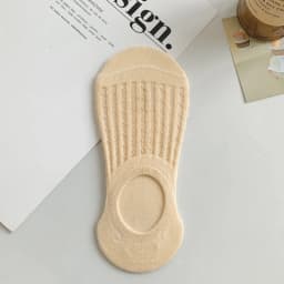 10 Pairs Invisible Mesh Women's Socks Hollow Non-slip Invisible Boat Socks Comfy & Breathable Soft Summer Ultra-thin Solid Sox