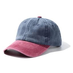 Hip Hop Letter Embroidery Baseball Caps Outdoor Sports Summer Distressed Faded Hats Adjustable Denim Sunscreen Hats Men Women