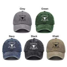Hip Hop Letter Embroidery Baseball Caps Outdoor Sports Summer Distressed Faded Hats Adjustable Denim Sunscreen Hats Men Women