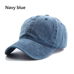 Hip Hop Letter Embroidery Baseball Caps Outdoor Sports Summer Distressed Faded Hats Adjustable Denim Sunscreen Hats Men Women