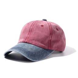 Hip Hop Letter Embroidery Baseball Caps Outdoor Sports Summer Distressed Faded Hats Adjustable Denim Sunscreen Hats Men Women