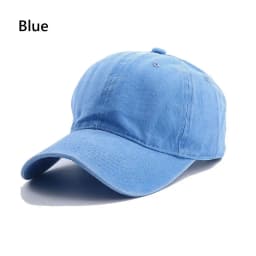 Hip Hop Letter Embroidery Baseball Caps Outdoor Sports Summer Distressed Faded Hats Adjustable Denim Sunscreen Hats Men Women