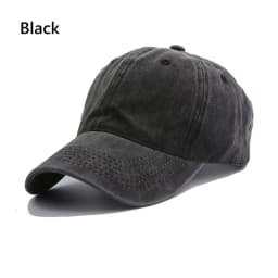 Hip Hop Letter Embroidery Baseball Caps Outdoor Sports Summer Distressed Faded Hats Adjustable Denim Sunscreen Hats Men Women