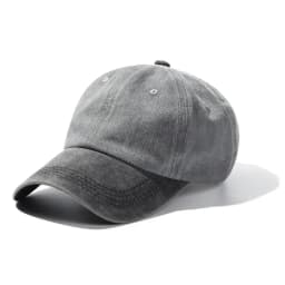 Hip Hop Letter Embroidery Baseball Caps Outdoor Sports Summer Distressed Faded Hats Adjustable Denim Sunscreen Hats Men Women