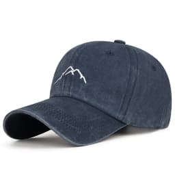 Hip Hop Letter Embroidery Baseball Caps Outdoor Sports Summer Distressed Faded Hats Adjustable Denim Sunscreen Hats Men Women