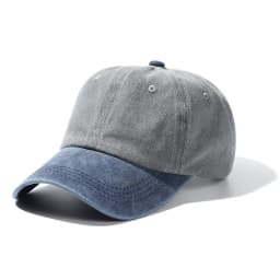 Hip Hop Letter Embroidery Baseball Caps Outdoor Sports Summer Distressed Faded Hats Adjustable Denim Sunscreen Hats Men Women