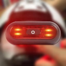 Luces Para Casco Bike Taillight Motorcycle Bicycle Helmet Safety Signal Warning Rear Lamp Waterproof Moto Helmet LED Light