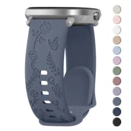20mm Silicone Strap For Garmin Vivoactive 5/3/Luxe/Sport Venu/Venu 2Plus/Sq/Sq Music Approach S40/S12 Forerunner 55/645/245 Band