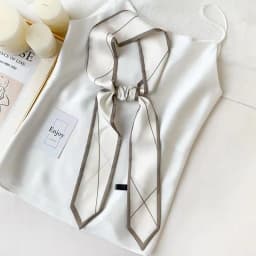 2024 Narrow Silk Scarf Women's Long Ribbon Tie Bag Decorative Ribbon Belt Headband Extra Long Small Scarf Hair Bands for Women