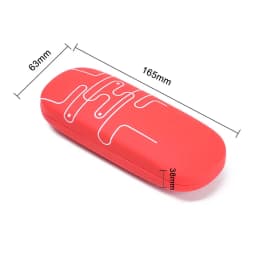 1Pcs 2019 New Fashion Men Women Kids Leather Eye Glasses Hard Shell Protector Reading Eyewear Case Portable Sunglasses Box Case