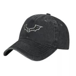 Bat Wings Denim Baseball Cap Duki Face Tattoo Kpop Rock Trucker Dad Hat Summer Men Women Fashion Sunscreen Baseball Caps