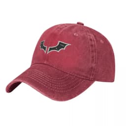 Bat Wings Denim Baseball Cap Duki Face Tattoo Kpop Rock Trucker Dad Hat Summer Men Women Fashion Sunscreen Baseball Caps