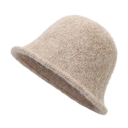 Japanese Real Woolen Vintage Warm Bucket Hat for Women Felt Retro Dome Wool Hats Female Fashion British Style Panama Caps Bonnet