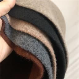 Japanese Real Woolen Vintage Warm Bucket Hat for Women Felt Retro Dome Wool Hats Female Fashion British Style Panama Caps Bonnet