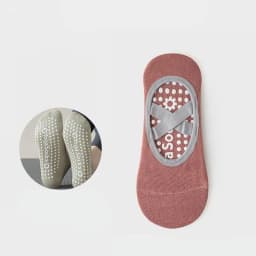Professional Pilates Socks Anti-Slip Backless Bandage Yoga Socks Breathable Cotton Sports Socks Solid Color Dance Supplies