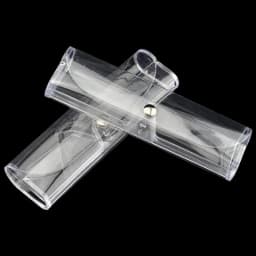 Ultralight Portable Reading Glasses Case Box Transparent Small Storage Holder Eyeglasses Organizer for Men and Women