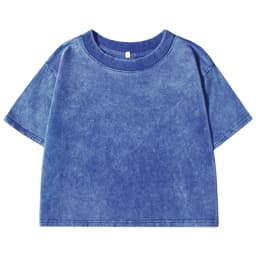 Solid Slim Washed T-Shirt Female Rhinestone Craft Cotton Streetwear Casual Sport Short Sleeve Cool Retro Crop Clothing For Women