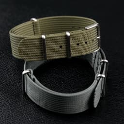 Ribbed Strap for Ballistic Fabric Watch Straps Watchband 18mm 20mm 22mm Premium High Quality Nylon Nato Watch Band Accessories