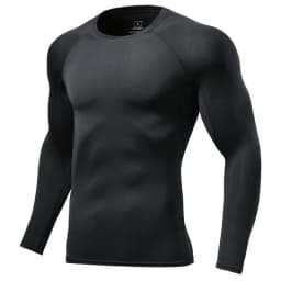 Men Long Sleeve Slim Tops Tees Sportswear Gym Fitness Compression T-shirt Running Football Jersey Outdoor Jogging Tight Quick