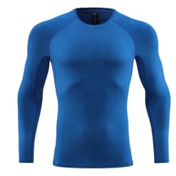 Men Long Sleeve Slim Tops Tees Sportswear Gym Fitness Compression T-shirt Running Football Jersey Outdoor Jogging Tight Quick