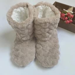 2026 Winter Adult Thick Warm Floor Shoes High Tube Non-Slip Indoor Cotton Shoes Plush Home Slippers Shoes Men And Women