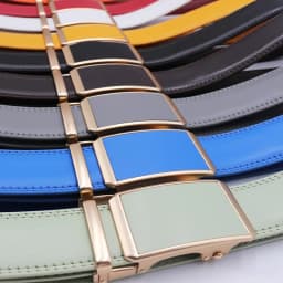 Men Automatic Buckle Belts Genuine Leather Belts for Business Men Luxury Black Strap Waistband New Fashion Brand Designer