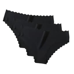 3Pcs/Set Women Ice Silk Panties Low Rise Briefs Invisible Seamless Underwear Female Underpants Sexy Lingerie Bottoms XS-XL