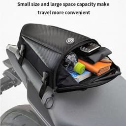 Waterproof Motorcycle Rear Seat Bag Multifunction Crossbody Shoulder Bag Motorcycle Tail Bag for Harley BMW Honda Motocross