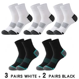 High Quality Lot Men's Socks Casual Breathable Run Sports Socks 5 Pairs Male Cotton Socks Winter Black Socks Men Large size38-45
