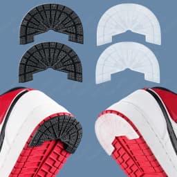 Wear-resistant Sole Protector for Sneakers Heel Outsole Rubber Sole Replacement Adhesive Insoles for Shoes Sole Repair Sticker