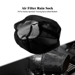 Motorcycle Air Filter Rain Sock Air Cleaner Breathable Waterproof Dustproof Cover For Harley Touring FLHR Sportster Softail Dyna