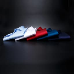 Men's French Cufflinks Shirt Made of Pure Cotton Long Sleeved Slim Fit Concealed Button, Solid Color High End Wedding Dre