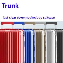 PVC Luggage Cover For Rimowa with Zipper Clear Suitcase Protector Thicken High Quality Customized Not Include Luggage