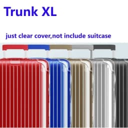 PVC Luggage Cover For Rimowa with Zipper Clear Suitcase Protector Thicken High Quality Customized Not Include Luggage