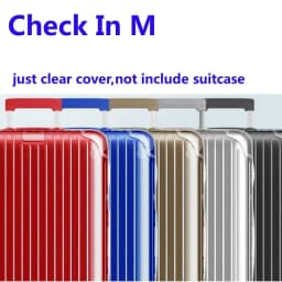 PVC Luggage Cover For Rimowa with Zipper Clear Suitcase Protector Thicken High Quality Customized Not Include Luggage