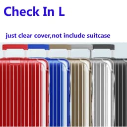 PVC Luggage Cover For Rimowa with Zipper Clear Suitcase Protector Thicken High Quality Customized Not Include Luggage